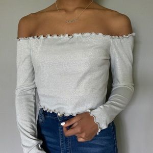 Off the shoulder top